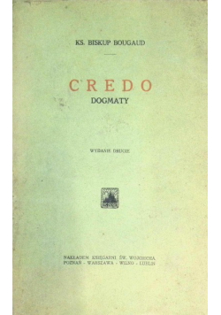 Credo Dogmaty 1932 r.