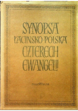 Synopsa łacińsko-polska czterech ewangelii
