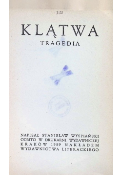 Klątwa Tragedia