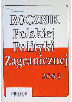 Rocznik Polskiej Polityki Zagranicznej 2003