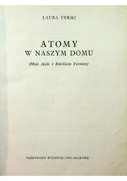 Atomy w naszym domu