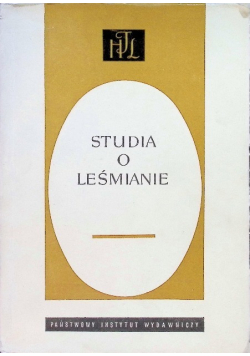Studia o Leśmianie