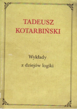 Wykłady z dziejów logiki