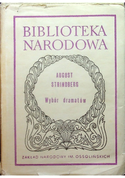 Strindberg Wybór dramatów