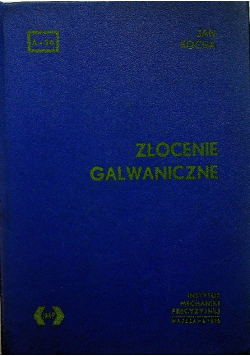 Złocenie galwaniczne