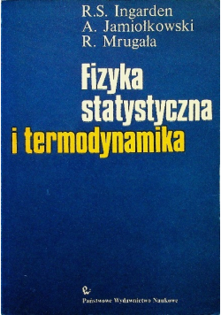 Fizyka statystyczna i termodynamika