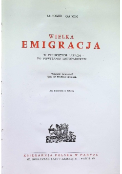 Wielka emigracja