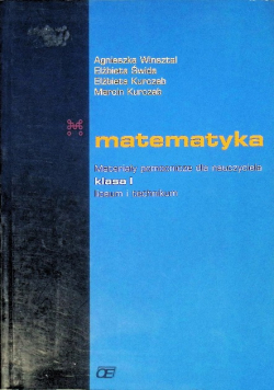 Matematyka , materiały pomocnicze dla nauczyciela