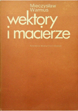 Wektory i macierze