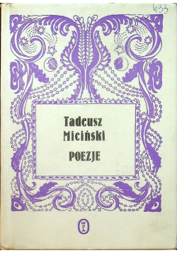 Miciński Poezje