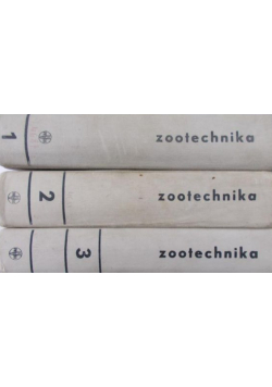 Zootechnika Tom 1 do 3