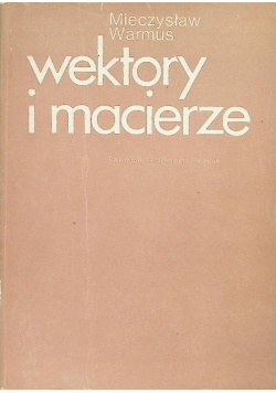 Wektory i macierze