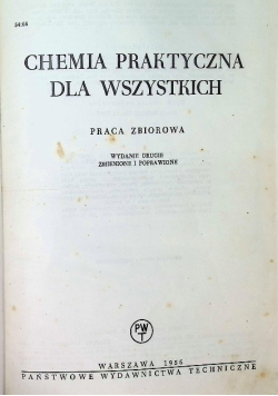 Chemia praktyczna dla wszystkich