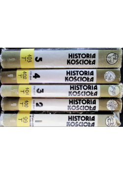 Historia kościoła Tom 1 do 5