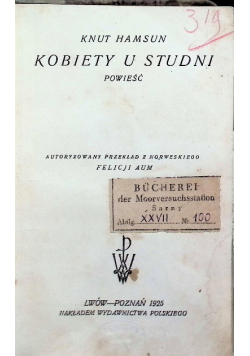 Kobiety u studni 1925 r.