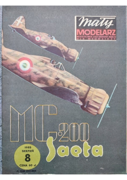 Mały modelarz Nr 8 / 85  MC 200 Saeta