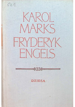 Marks i Engels Dzieła Tom 33