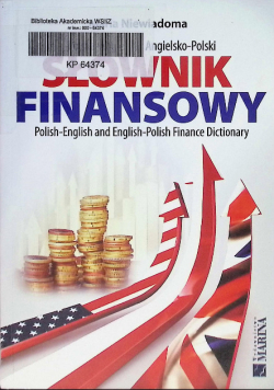 Słownik finansowy polsko - angielski angielsko - polski