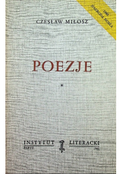 Miłosz Poezje
