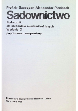 Sadownictwo
