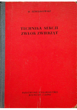 Technika sekcji zwłok zwierząt