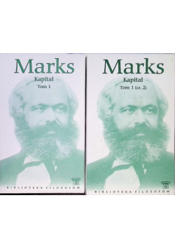 Marks Kapitał Tom 1 i 2
