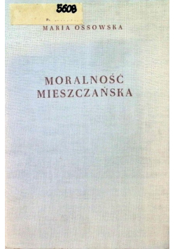 Moralność mieszczańska