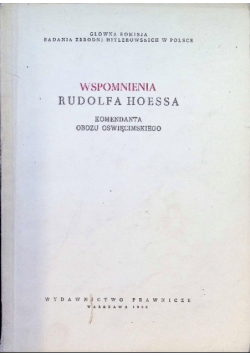 Wspomnienia rudolfa hoessa