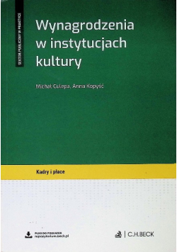 Wynagrodzenia w instytucjach kultury