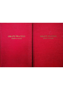Orate Fratres Tom 1 i 2