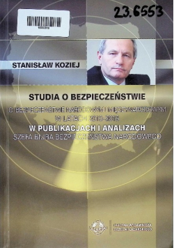 Studia o bezpieczeństwie