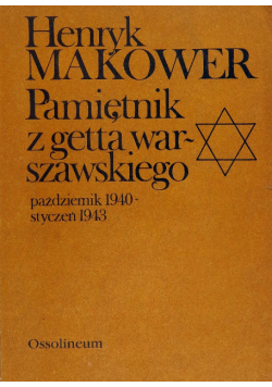 Pamiętnik z getta warszawskiego