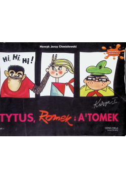 Tytus, Romek i A'Tomek Księga 1 Tytus harcerzem