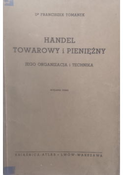 Handel towarowy i pieniężny, 1937 r.