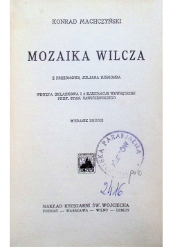 Mozajka wilcza 1927r