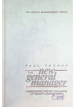 The new general manager