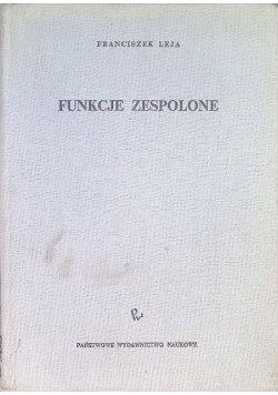 Funkcje zespolone