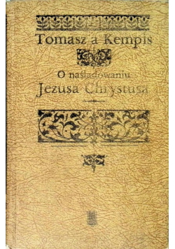O naśladowaniu Jezusa Chrystusa