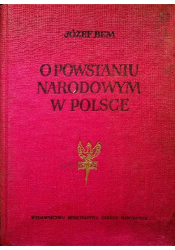 O Powstaniu Narodowym w Polsce