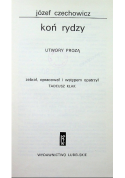 Koń rydzy