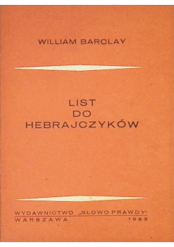 List do Hebrajczyków