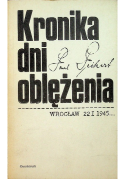Kronika dni oblężenia
