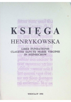 Księga Henrykowska