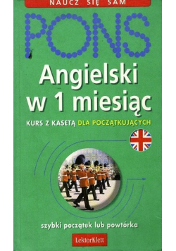 Angielski w 1 miesiąc Kurs z kasetą dla początkujących