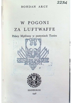 W pogoni za Luftwaffe 1946 r.