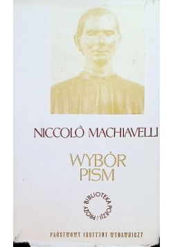 Machiavelli Wybór pism