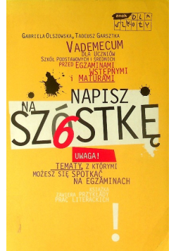 Napisz na szóstkę