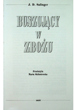 Buszujący w zbożu