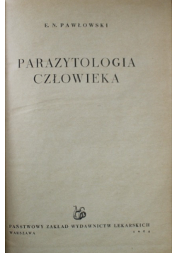 Parazytologia człowieka