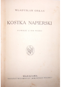 Kostka Napierski 1925 r.